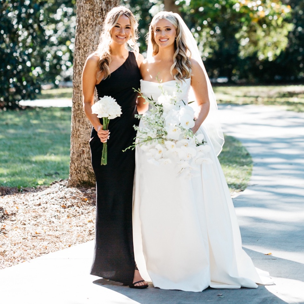 BHLDN Dylan Black Bridesmaid Dress